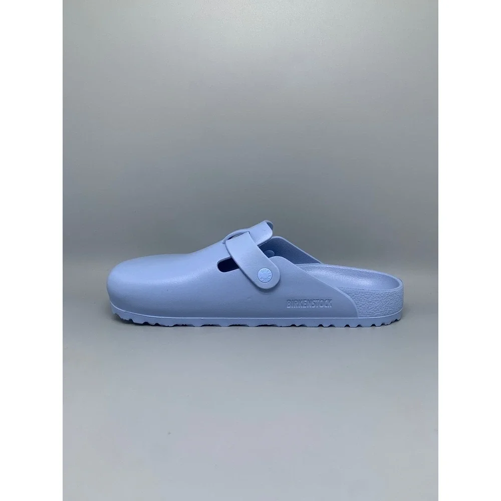 Birkenstock Boston EVA Sky Blue Clogs 1019142 Men's Sz 10 Women's Sz 12
